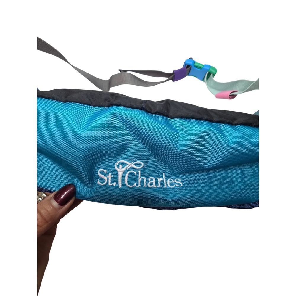 Cotopaxi Kapai 1.5L Hip Pack Del Dia Multicolor Waist Bag St Charles Logo! Rare - Picture 3 of 16